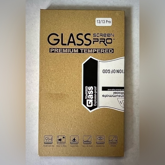 Glass Screen Pro iPhone Pro Screen Protector NWT - Picture 1 of 3